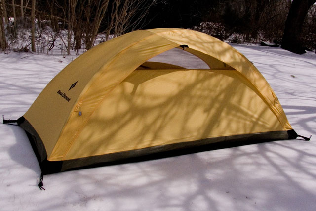 OneShot Tent, Rear View